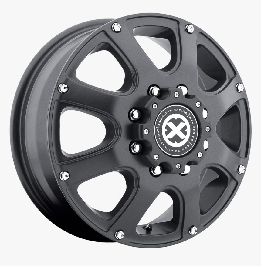 Black American Racing Wheels Atx, HD Png Download