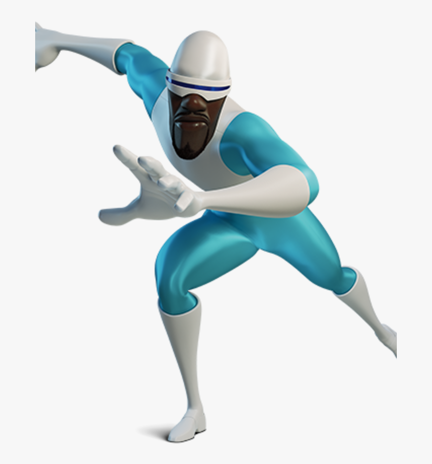 Superheroes Returned To Society Again - Frozone Skating, HD Png Download