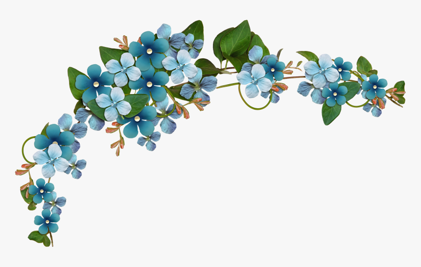 Turquoise Frame Png Transparent Image - Non Ti Scordar Di Me Png, Png Download