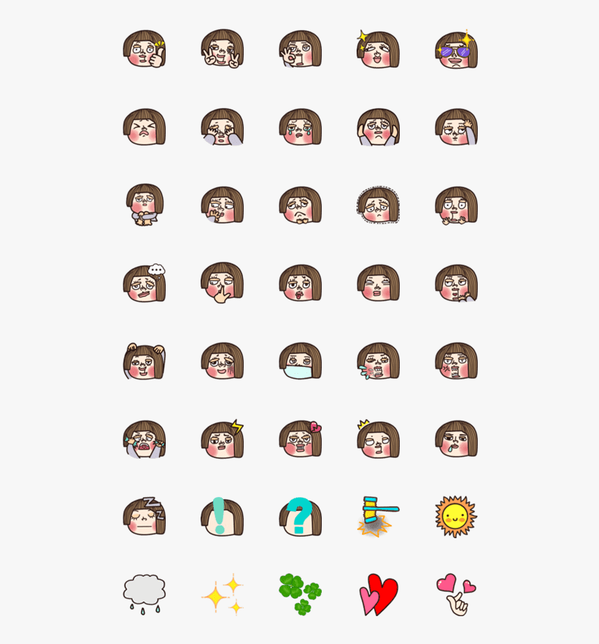 Chibi Maruko Chan Emoji, HD Png Download