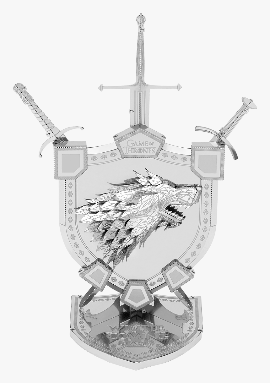House Stark Sigil - Game Of Thrones Metal Earth, HD Png Download
