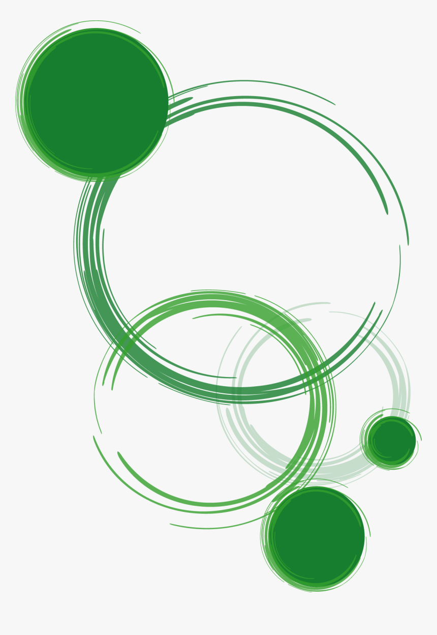 College Clipart Png Download - Green Swirls Png, Transparent Png