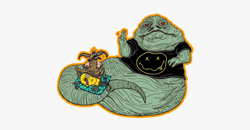 Jabba And Crumb Sticker - Illustration, HD Png Download