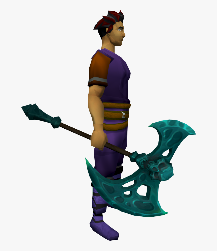 Runescape 3 Battleaxe, HD Png Download