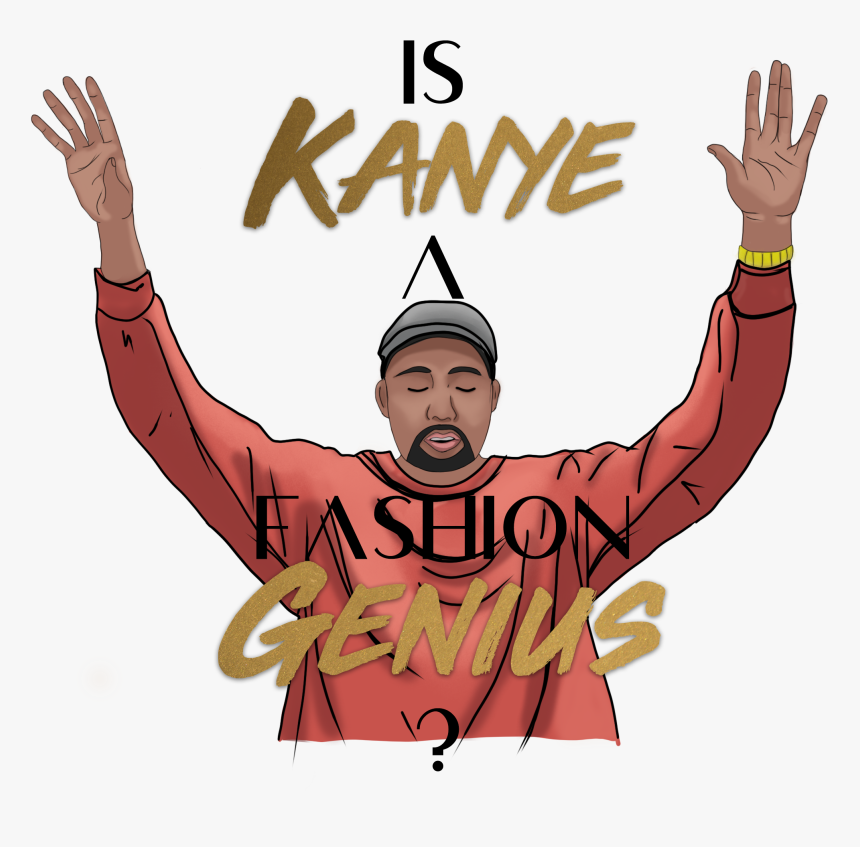 Kanye West’s Influence On Fashion And The Evolution - Illustration, HD Png Download