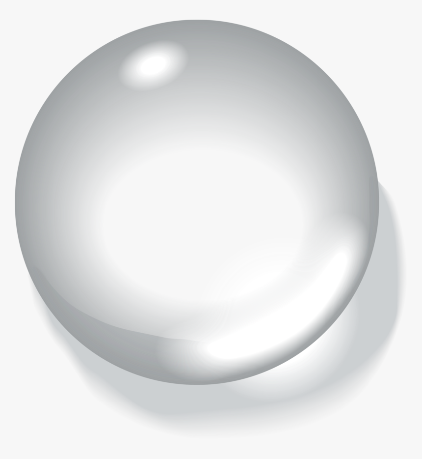 Oval Sphere White Drop Free Frame - داءرة بيضاء, HD Png Download