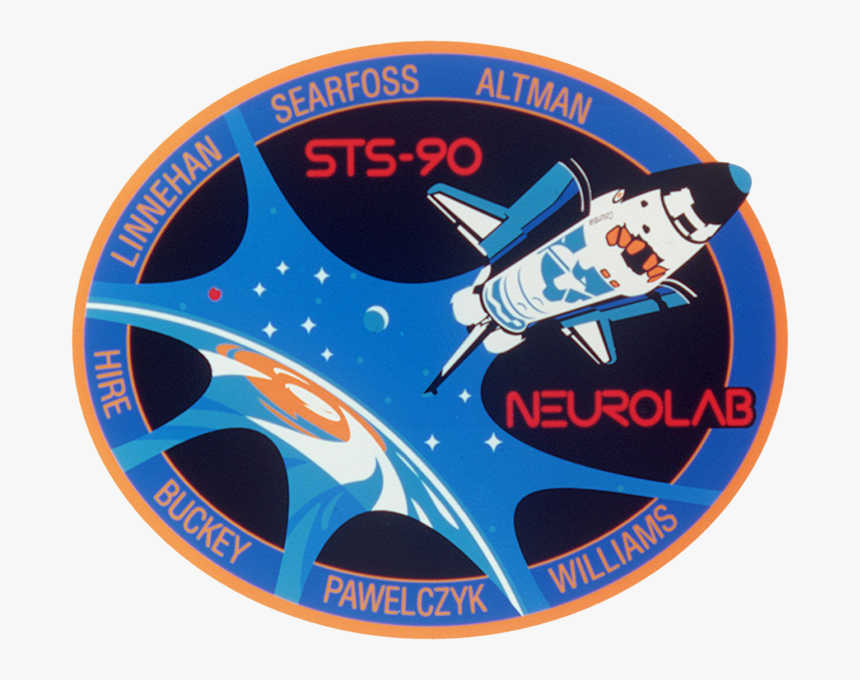 Sts 90 Mission Patch, HD Png Download