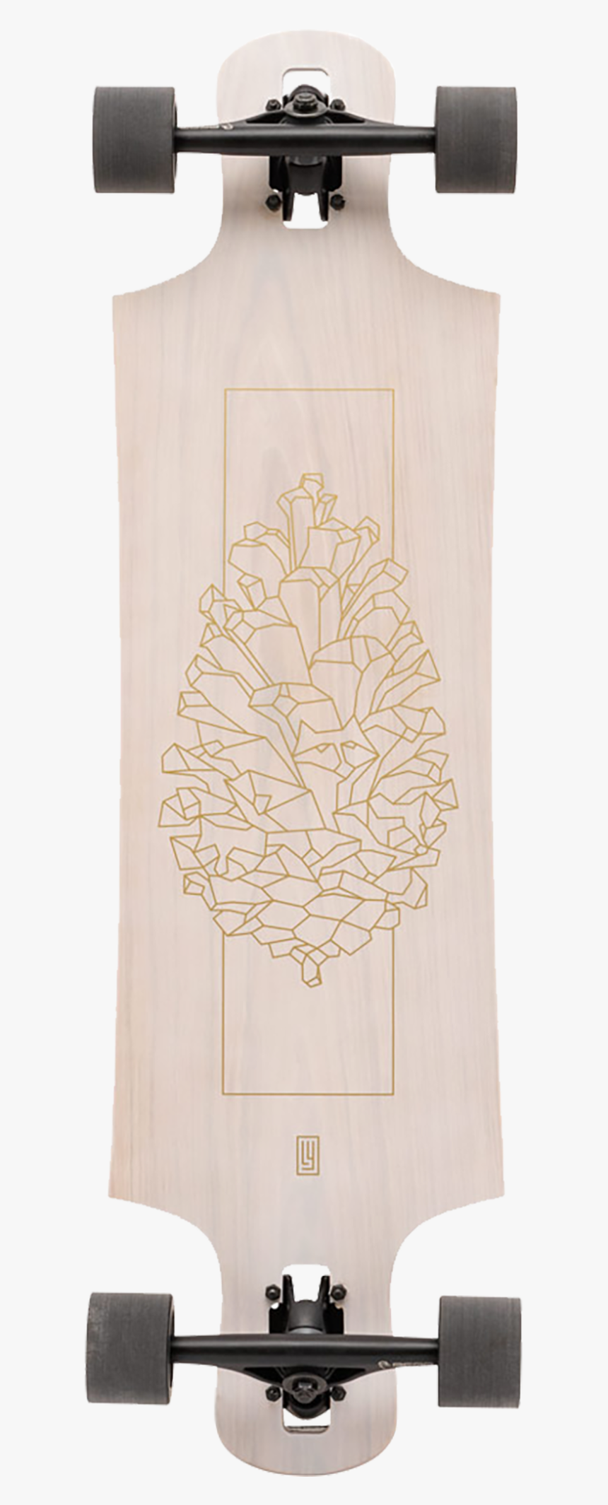 Longboard Landyachtz Drop Hammer White Oak, HD Png Download