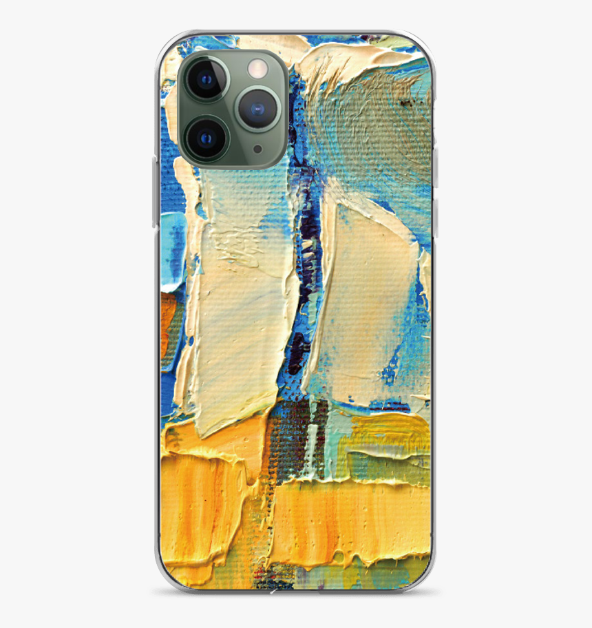 Yellow Paint Case - Oil Paint Phone Case, HD Png Download