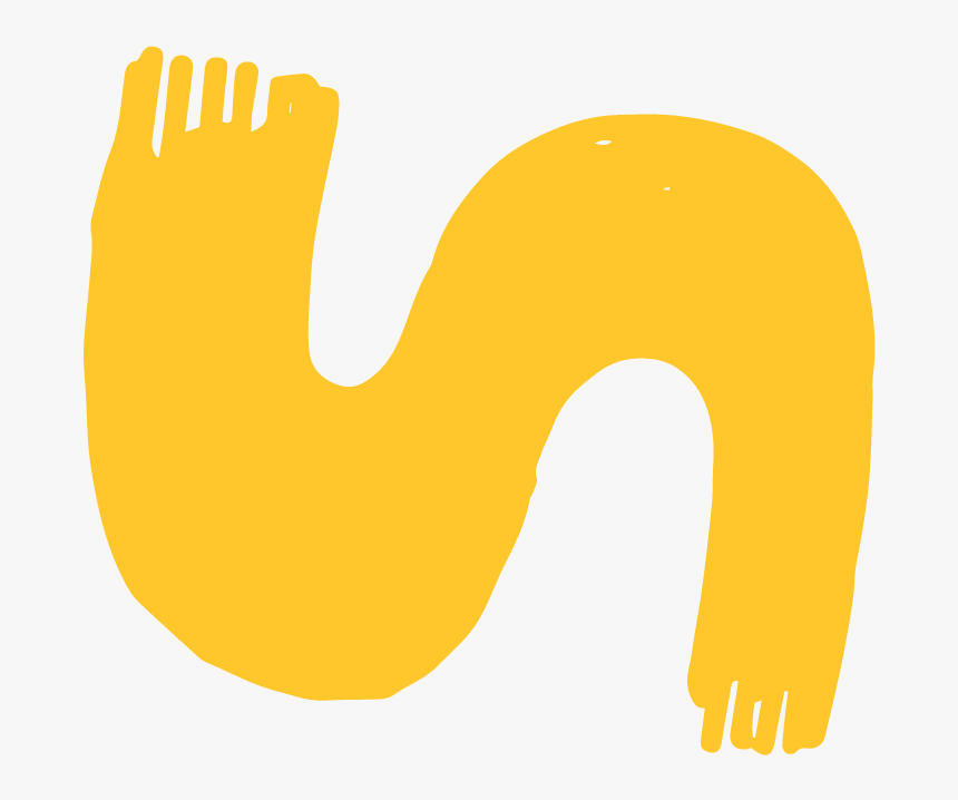 Yellow Paint Stroke, HD Png Download