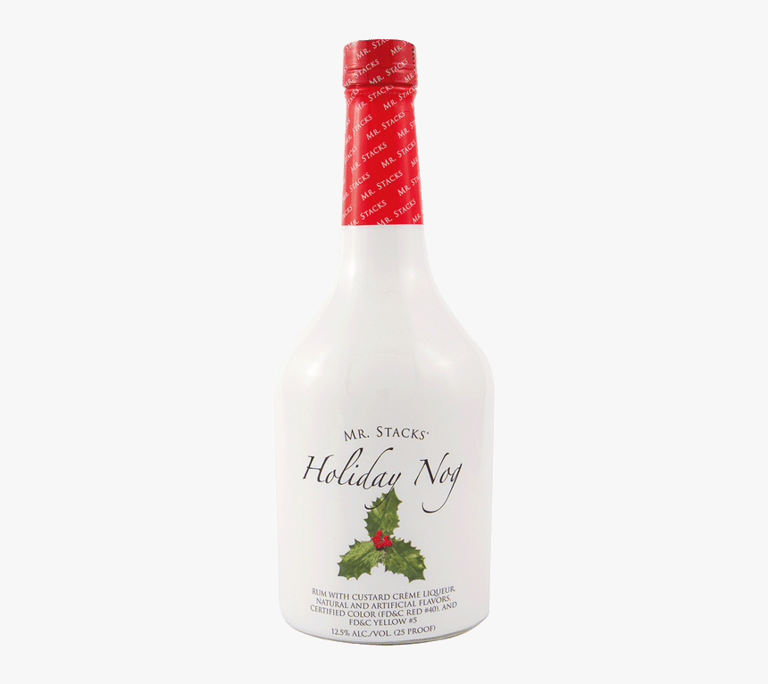 Mr Stacks Holiday Nog - Glass Bottle, HD Png Download