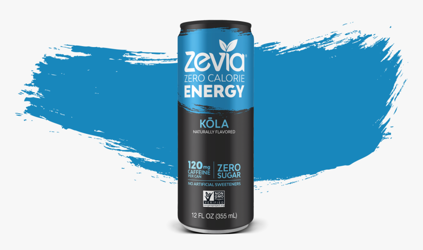 Zevia Sugar-free Zero Calorie Kōla Energy - Zevia Energy Drink, HD Png Download