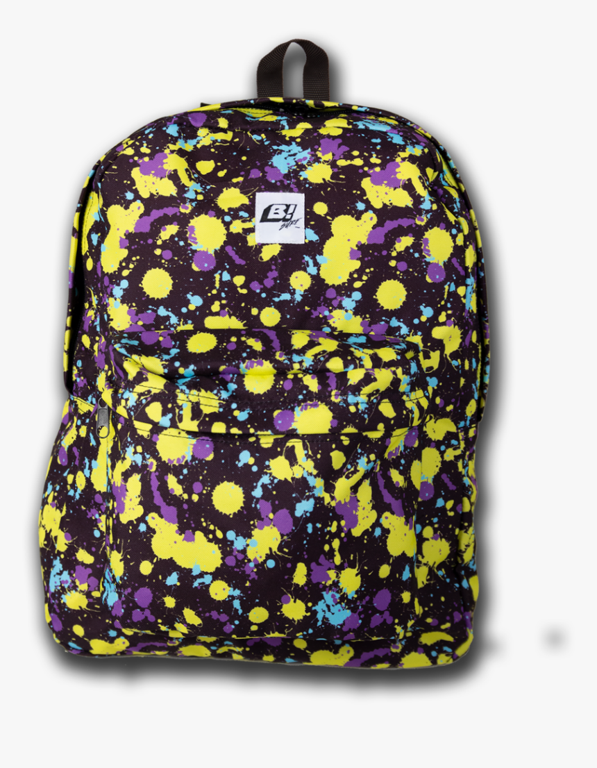 Buell Splatter Backpack- Yellow Splatter - Garment Bag, HD Png Download