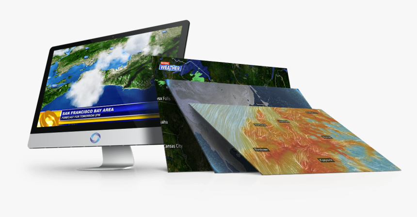 Led-backlit Lcd Display, HD Png Download