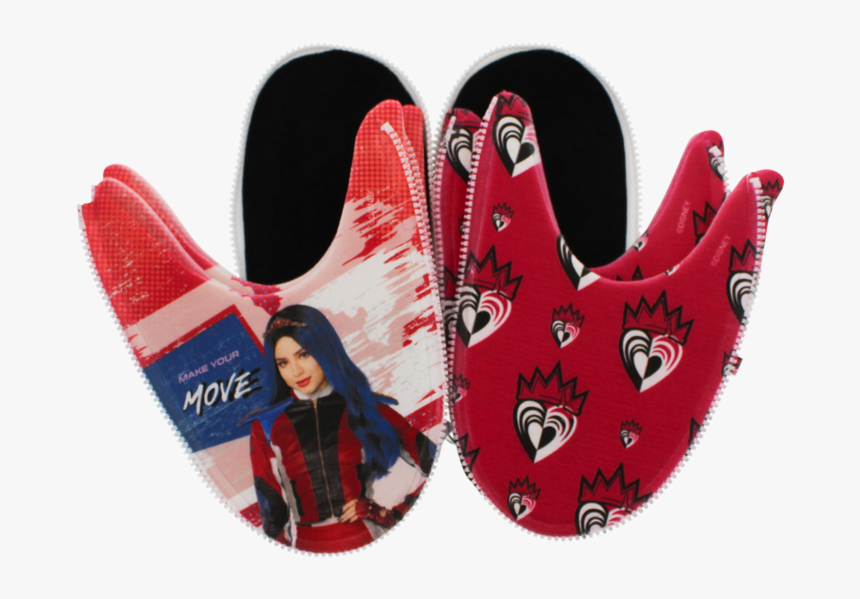 Descendants 3 Evie Mix N Match Zlipperz Set 
 Class - Carmine, HD Png Download