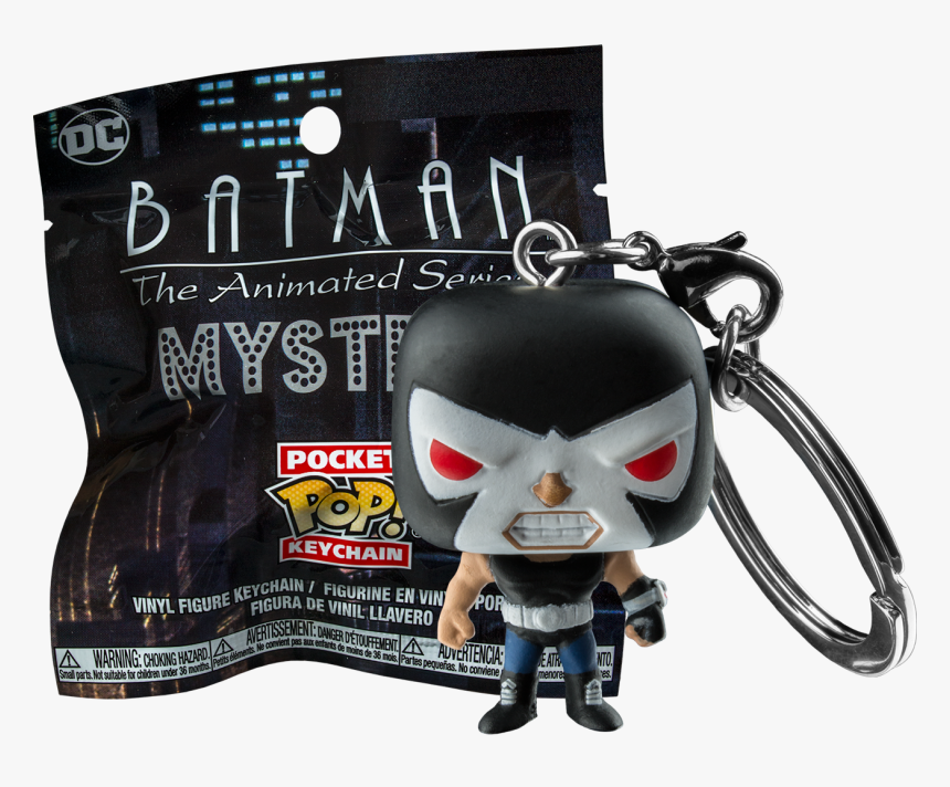 The Animated Series - Funko Keychain Batman Animated, HD Png Download