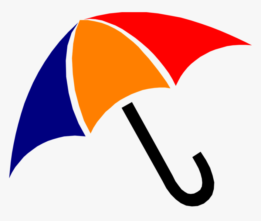 Clip Art Umbrella Rain, HD Png Download
