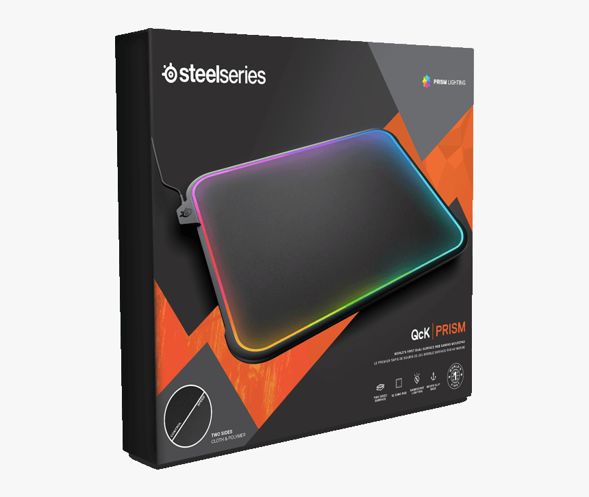 Qck-box - Steelseries Rgb Mouse Pad, HD Png Download