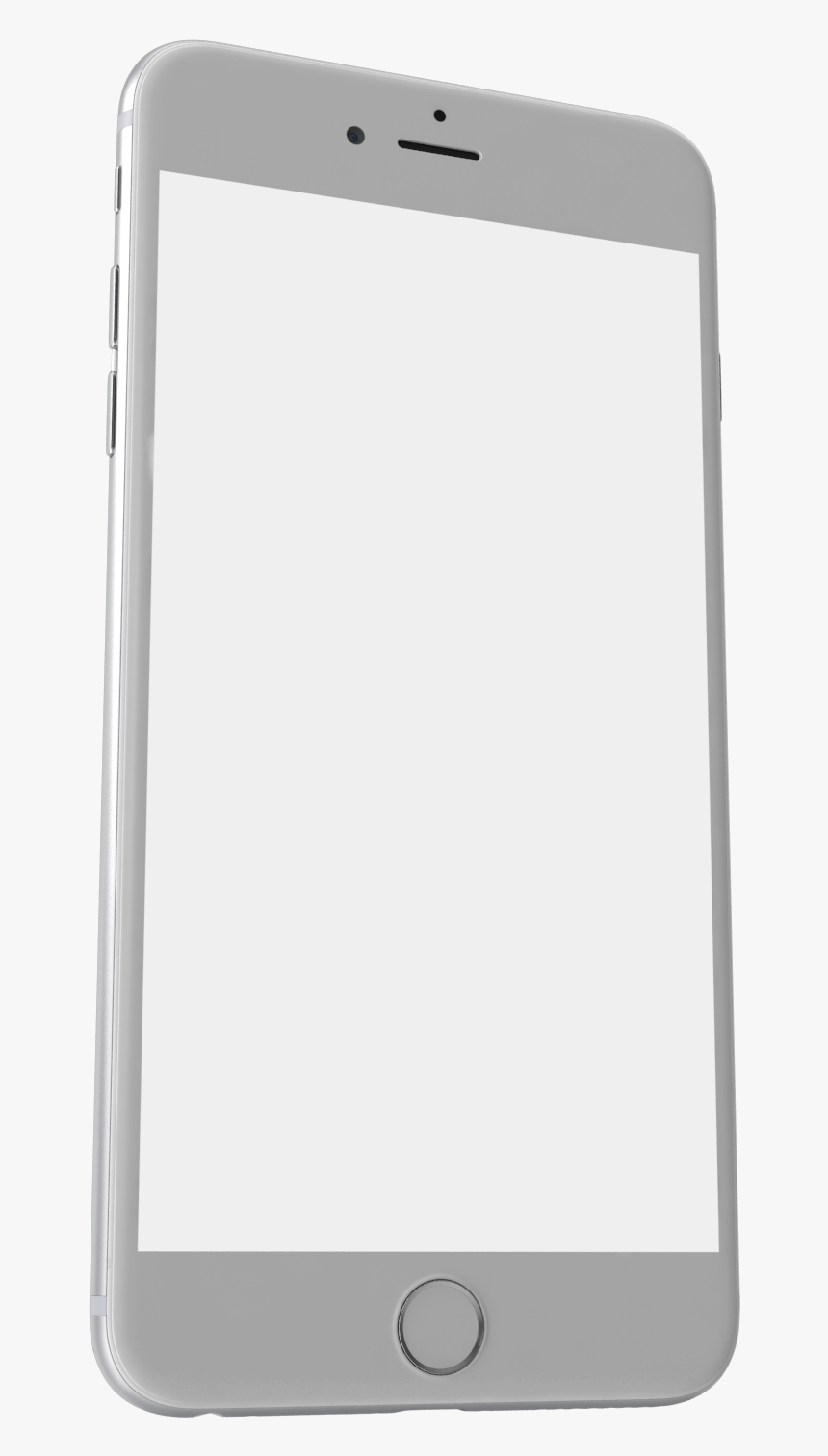 Iphone 6 Plus Silver - Smartphone, HD Png Download