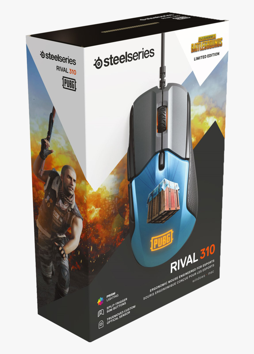 Steelseries Rival 310 Pubg Edition, HD Png Download