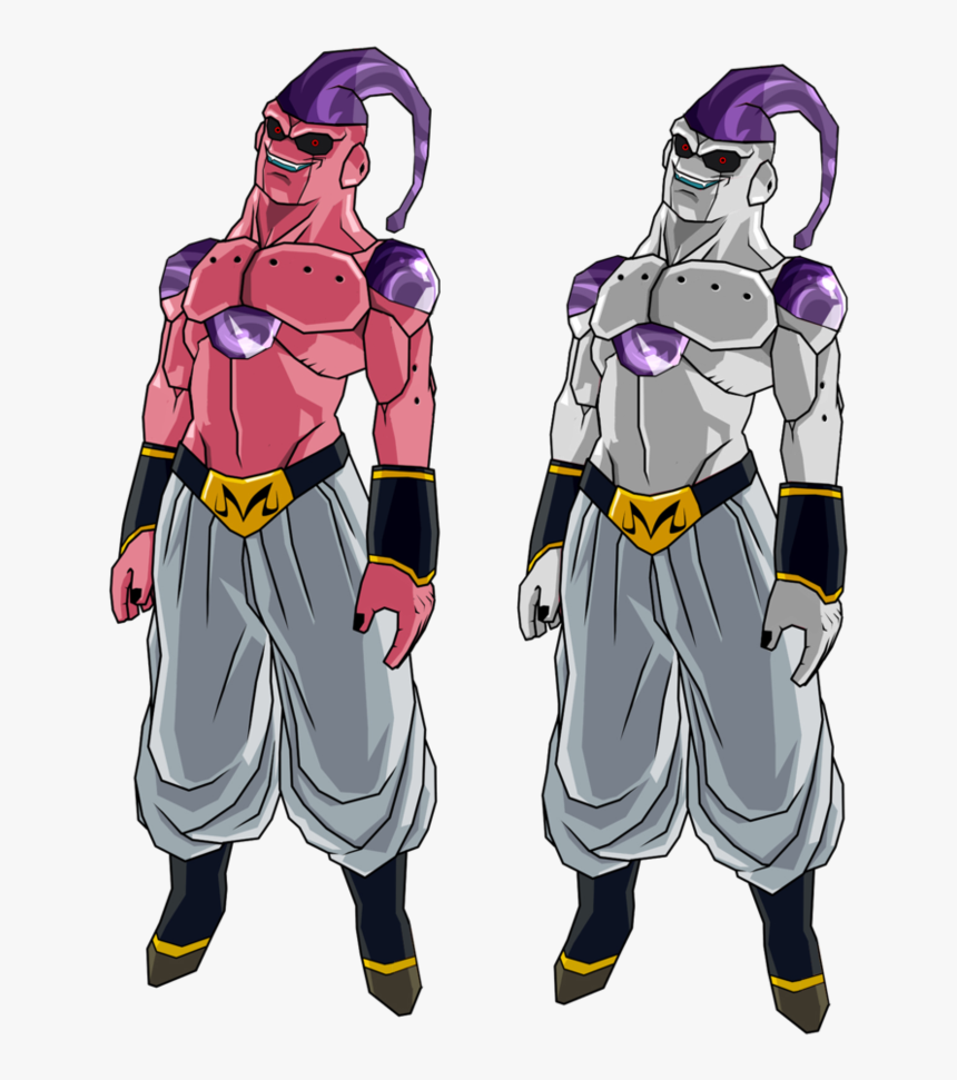 Majin Boo Transformations Expert Gogetto Ssj 1 10 By - Super Buu Frieza Absorbed, HD Png Download