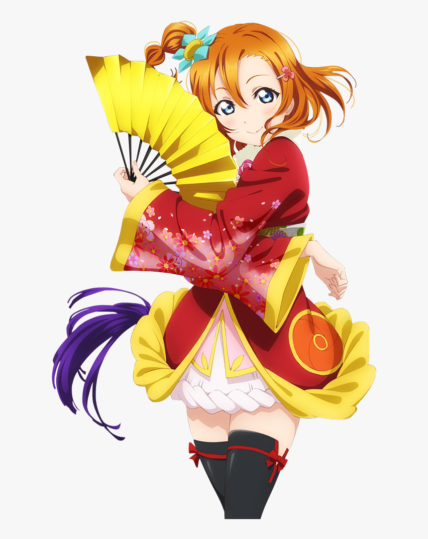 Kousaka Honoka - Honoka Love Live Kimono, HD Png Download