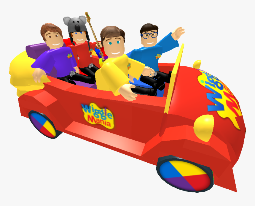 Big Red Car Craft Wiggles, HD Png Download