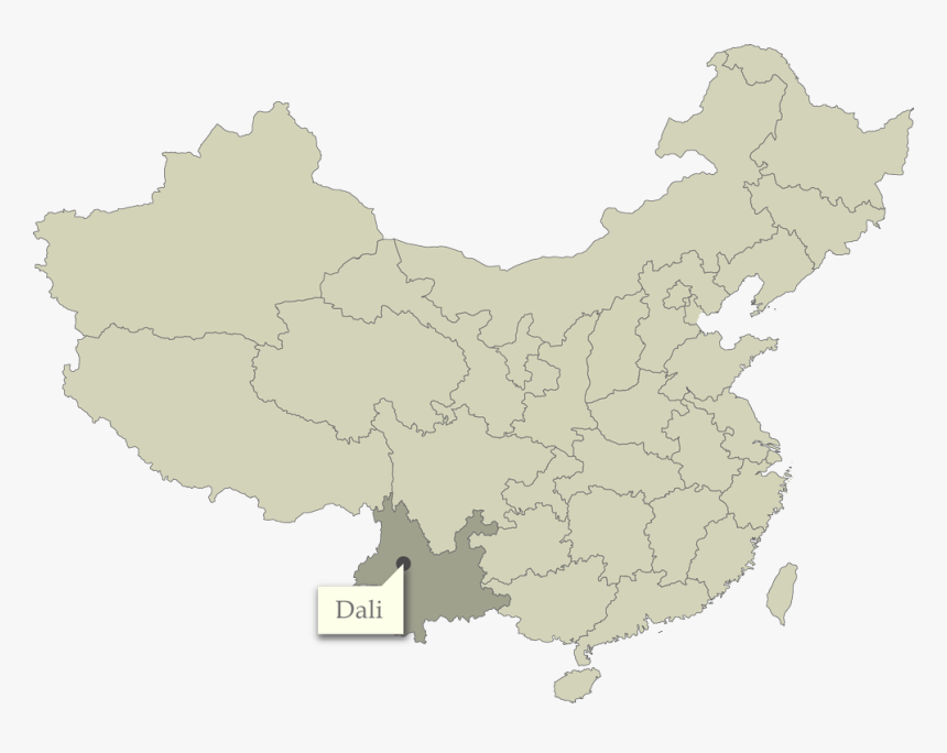 Simple China Map, HD Png Download