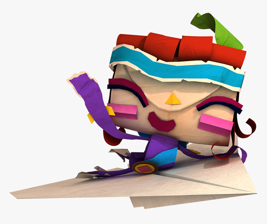 Tearaway Unfolded Launching On Ps4 - Tearaway Unfolded, HD Png Download