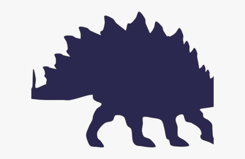Dinosaurs Clipart Stegosaurus - Stegosaurus Shadow, HD Png Download