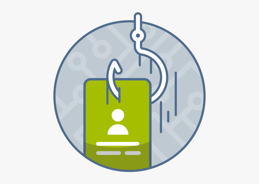 Mycybercare Phishing Scams Icon - Circle, HD Png Download