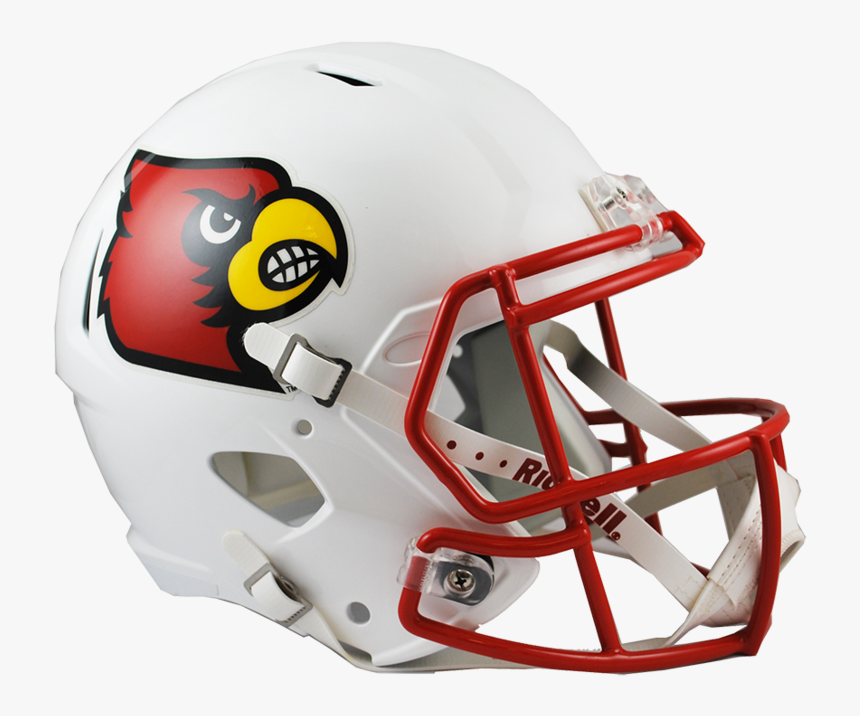 Louisville Cardinals Replica Full Size Speed Helmet - Louisville Cardinals Helmet, HD Png Download