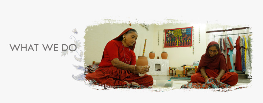 And West Bengal By Empowering Women Of Rural Communities, - Sitting, HD Png Download