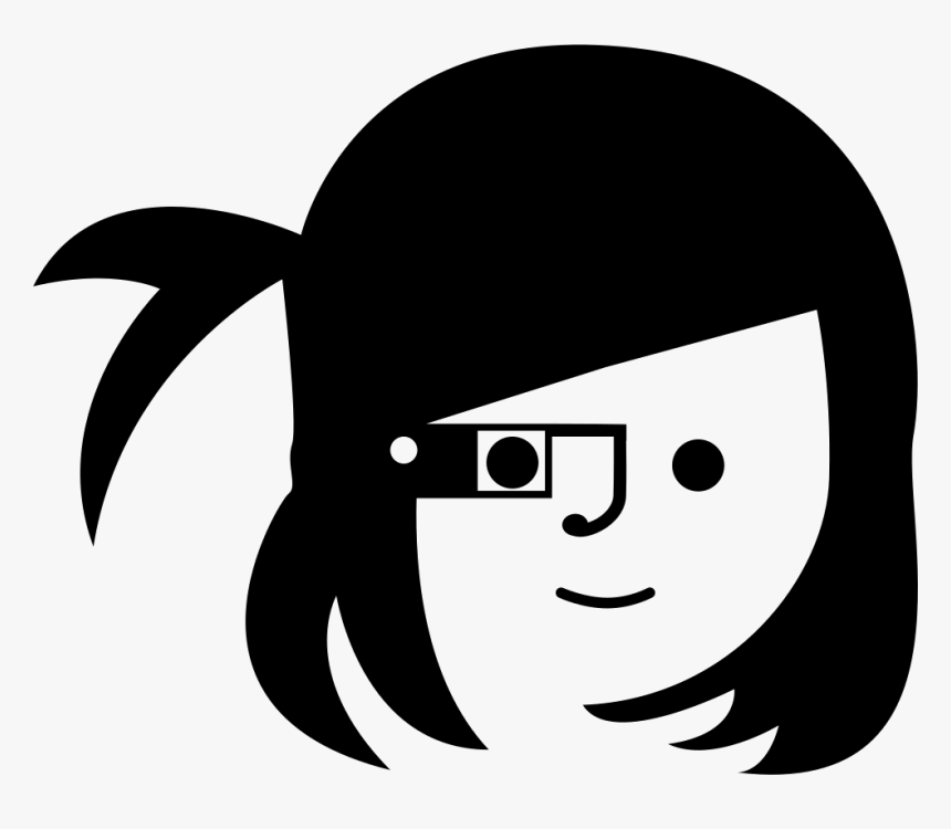 Young Woman With Google Glasses - Meya Ai, HD Png Download