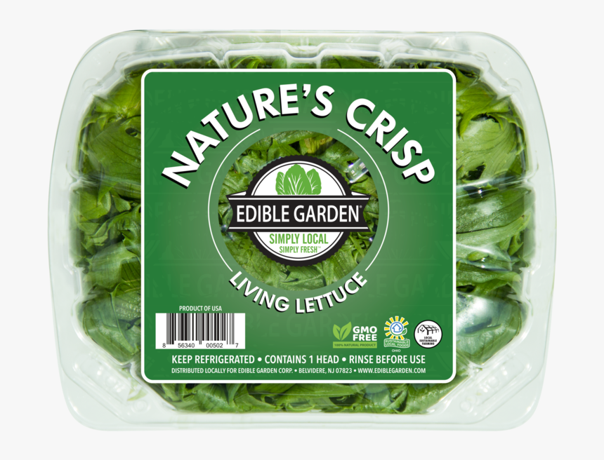Nature S Crisp Living Lettuce - Spinach, HD Png Download