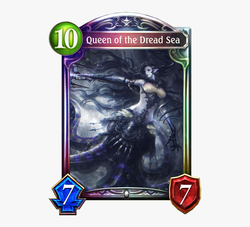 Queen Of The Dread Sea - Shadowverse Flame And Glass, HD Png Download