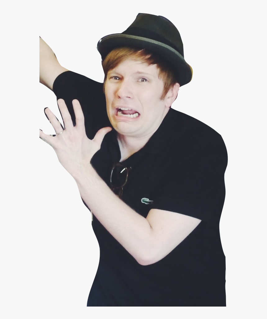 Beautiful Patrick Stump Fall Out Boy - Patrick Stump Scared, HD Png Download