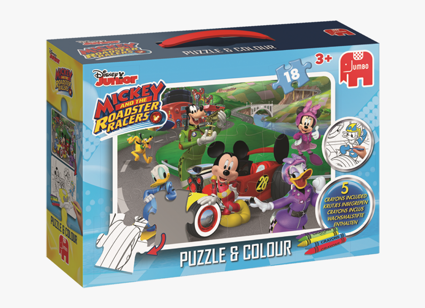 Mickey And The Roadster Racers Crayons, HD Png Download
