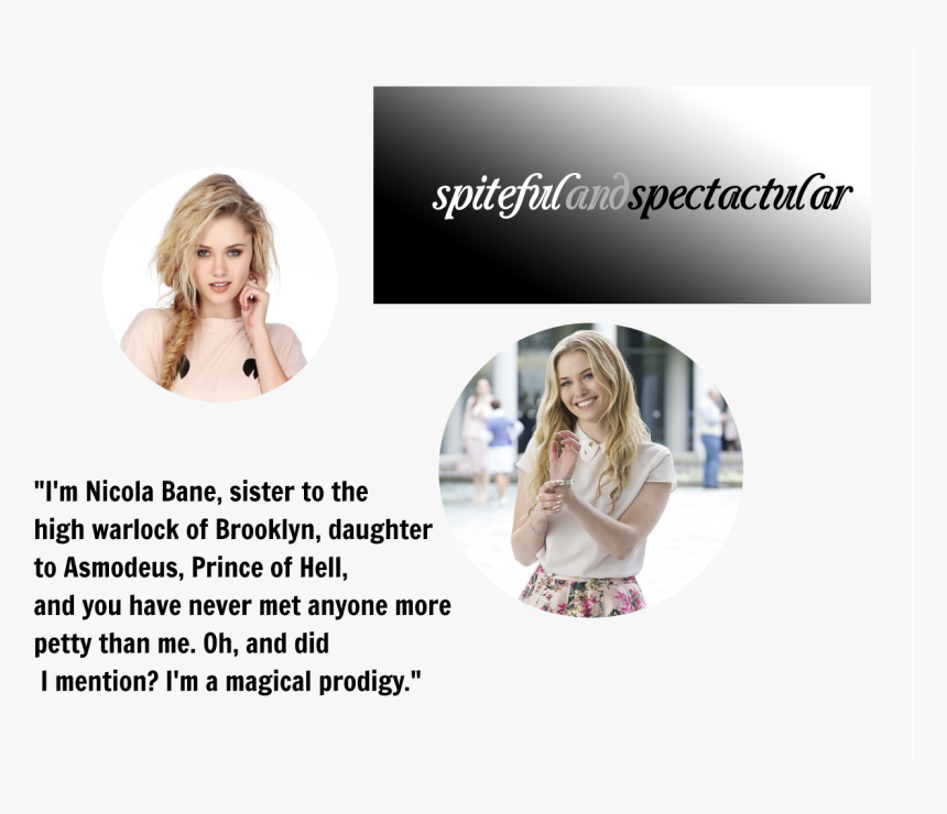 “ “ Nicola Bane, And You Would Be ” “ ♚ Independent - Girl, HD Png Download