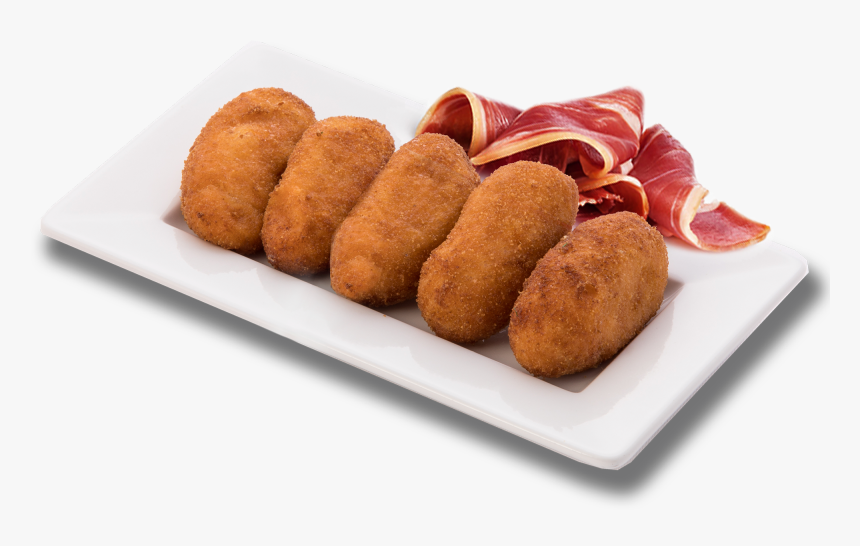 Croquetas De Jamón Ibérico 5 Unidades - Croquetas Png, Transparent Png
