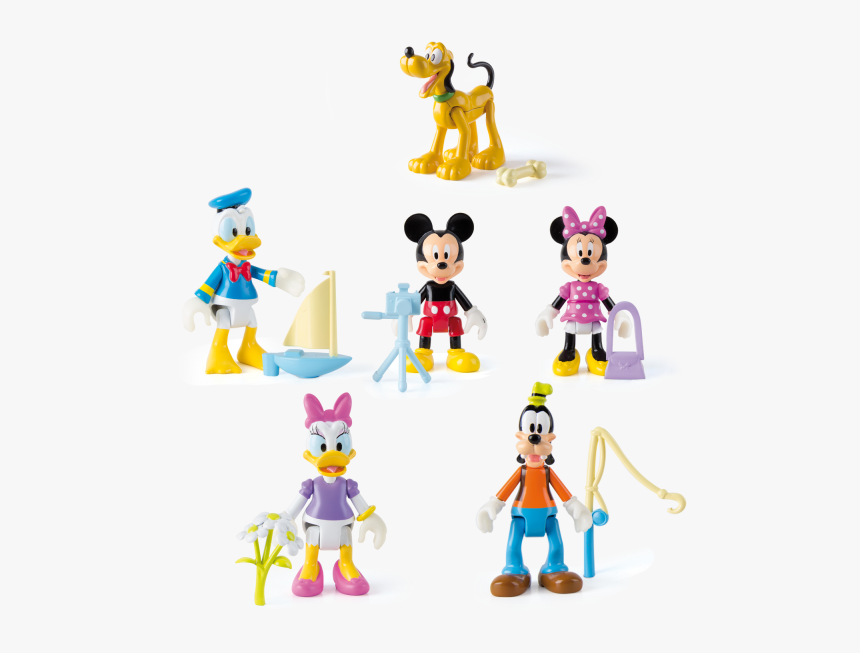 Mickey Classic Outfit Figures Pack1 - Pack Figuras Mickey Mouse, HD Png Download