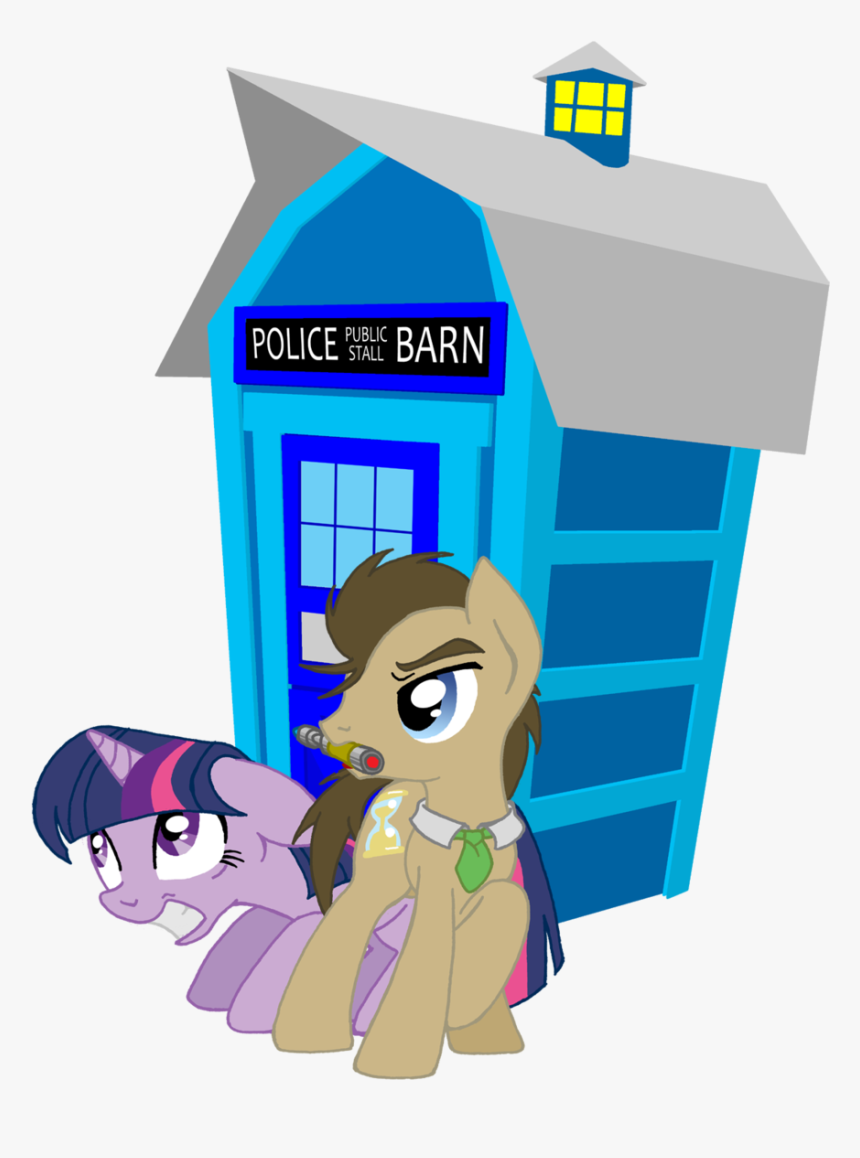 Police Ptl Arn Stall The Doctor Twilight Sparkle Derpy - Doctor Whooves, HD Png Download