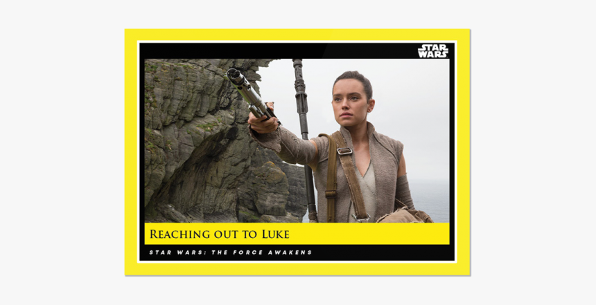Reaching Out To Luke - Ray Star Wars The Last Jedi, HD Png Download