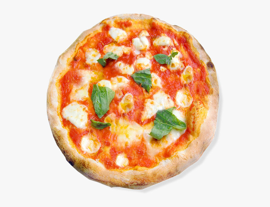 Margherita Pizza White Background, HD Png Download