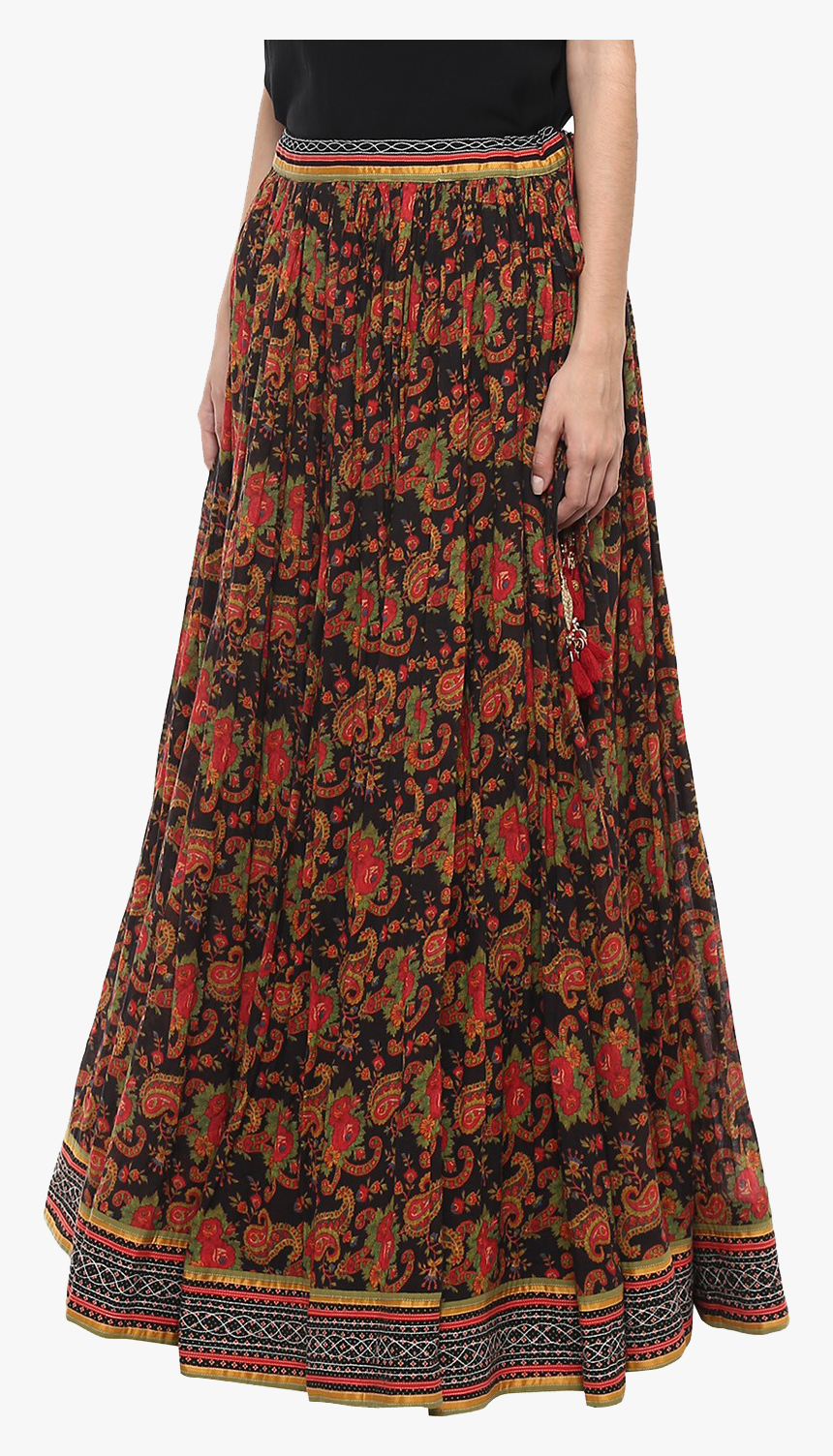 Transparent Poodle Skirt Clipart - Long Skirts From Ritu Kumar, HD Png Download