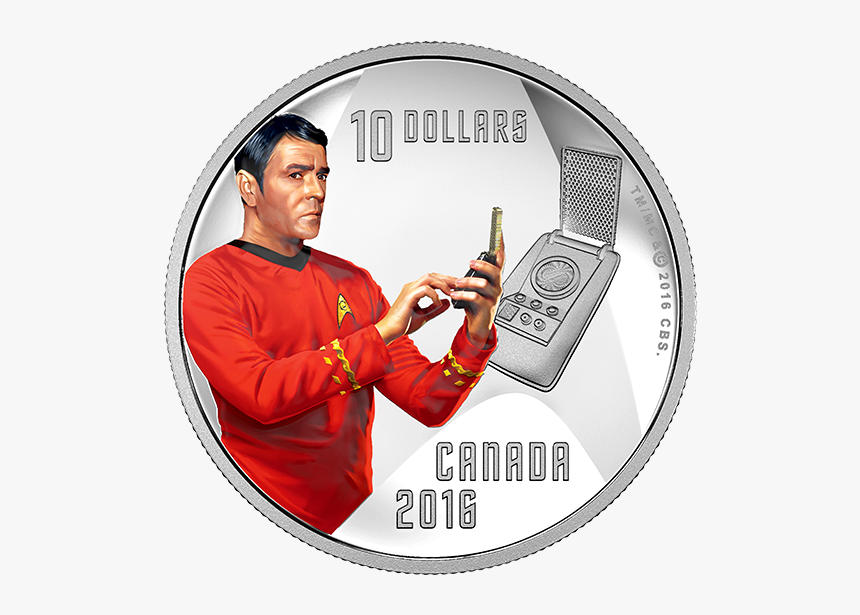 Canada Star Trek Coins, HD Png Download