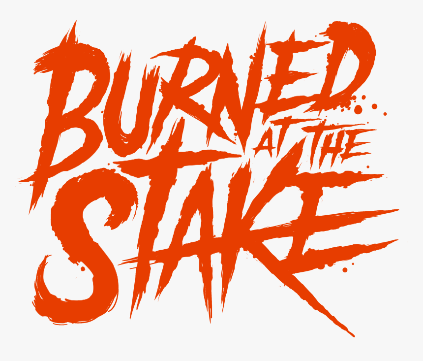 The Logo For Metal Band Burned At The Stake - Calligraphy, HD Png Download
