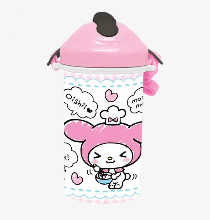 My Melody 3d Bottle 400 Ml - Water Bottle, HD Png Download