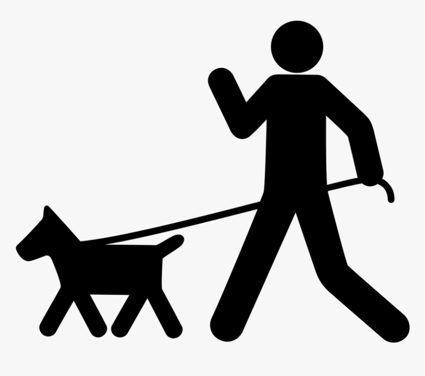 Pet Sitting Dog Walking German Shepherd Dobermann Dog - Dog Walking Clip Art, HD Png Download