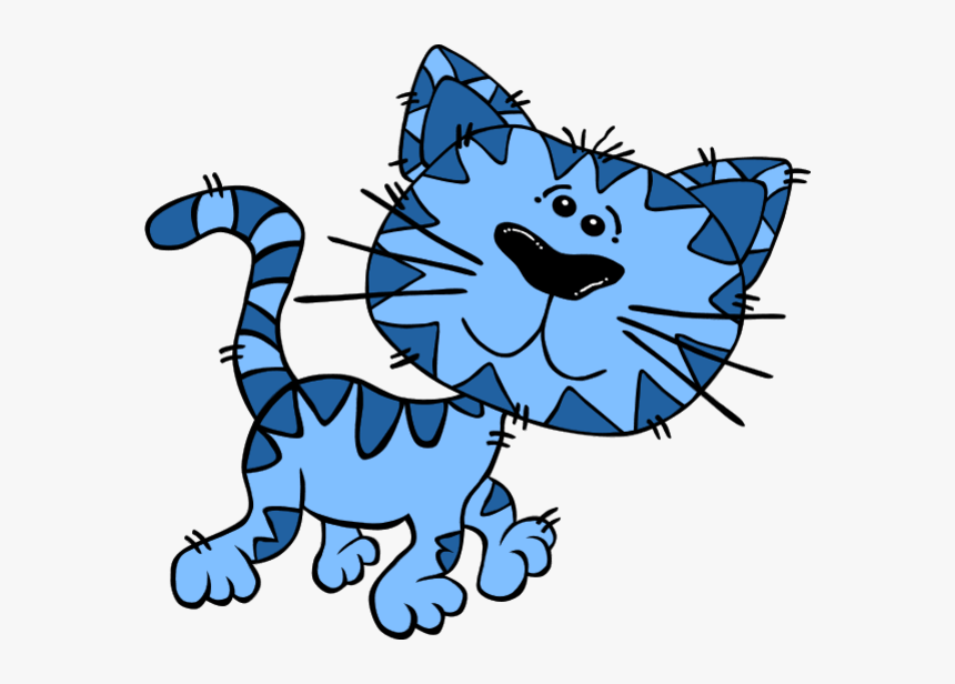 Cat Walking Cartoon - Cat Cartoon Transparent Background, HD Png Download